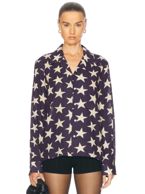 BODE Starry Long Sleeve Shirt