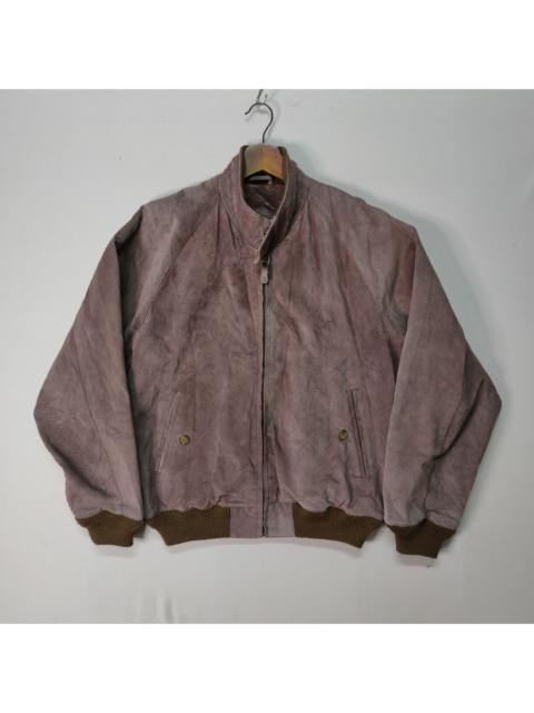 Other Designers Japanese Brand - Vintage Park Miller Suede Bomber Style Jacket