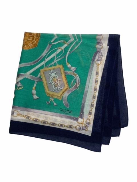 CELINE CELINE HANDKERCHIEF NECKERCHIEF POCKETSQUARE