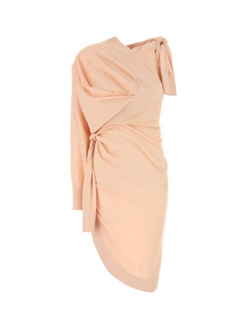 FERRAGAMO Pink cotton blend dress