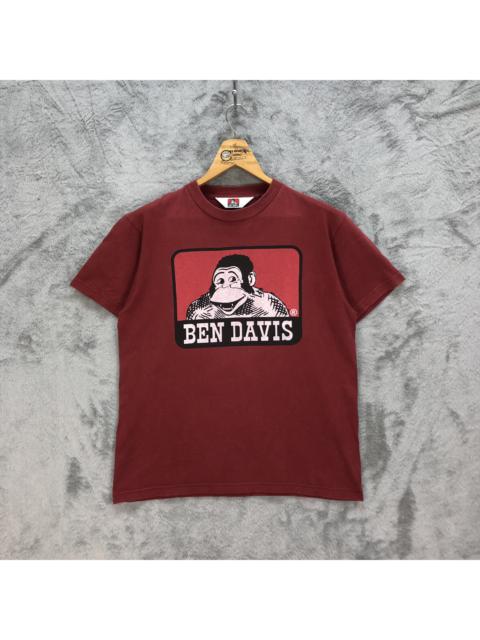 Other Designers Ben Davis Big Logo Red Tees #5448-191