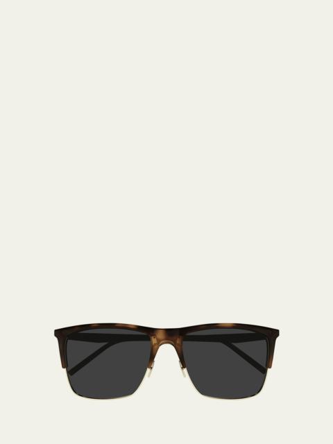 Men's SL 768M Acetate Rectangle Sunglasses