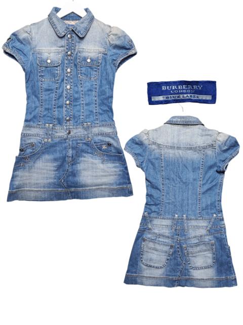Burberry Vintage Burberry Blue Label Jeans Mini Dress