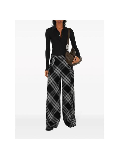 Burberry Burberry Womens Rib Knit Shirt
