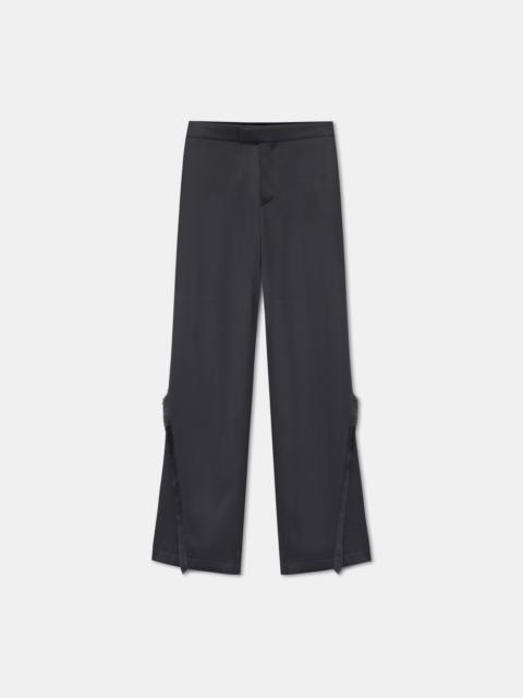 AERON FJORD
Satin wide-leg pants with frayed seam