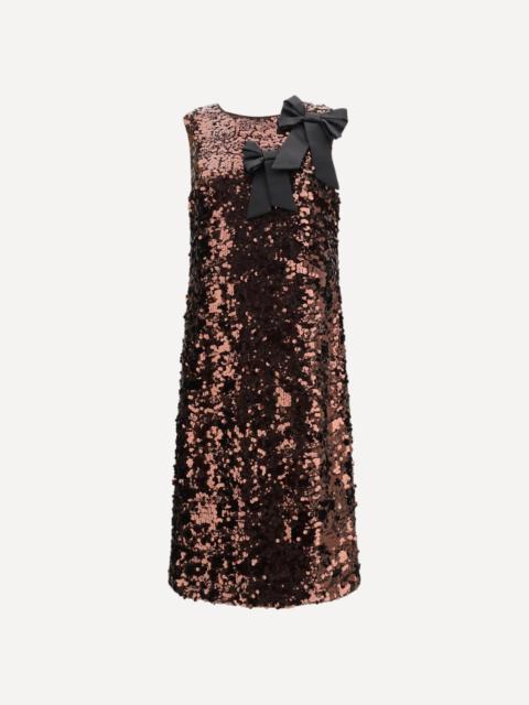 GANNI Midi Dress with sequins