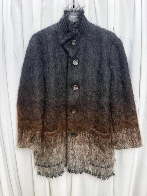 ISSEY MIYAKE ISSEY MIYAKE Mohair Gradient Stand Collar Coat