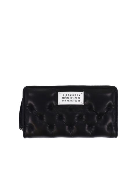 Maison Margiela WALLET ZIP AROUND CONTINENTAL / BLK