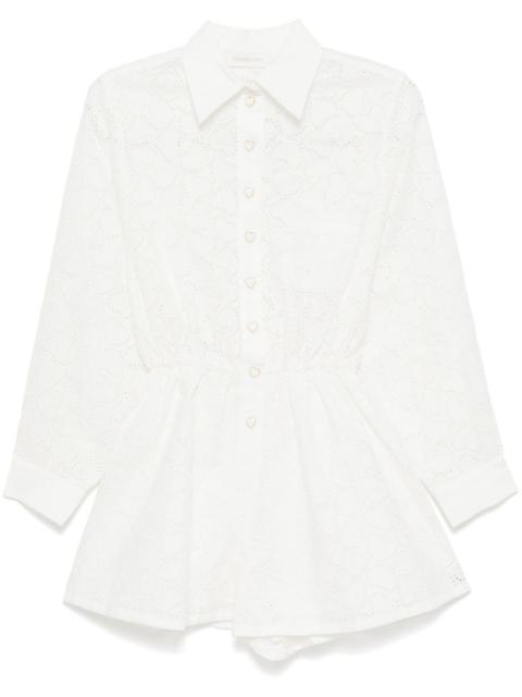 Zimmermann Women Crush Linen Playsuit