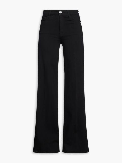 FRAME Le Palazzo high-rise wide-leg jeans