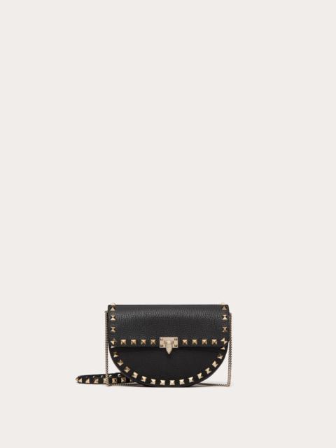 MINI ROCKSTUD CROSSBODY BAG IN GRAINY CALFSKIN