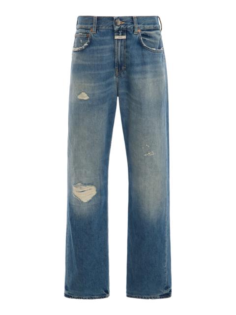 CLOSED Jonta Rigid Mid-Rise Relaxed Jeans medium wash
