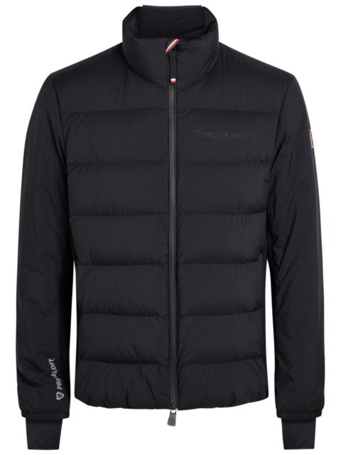 Moncler Grenoble Moncler Grenoble Arapipe Padded Shell and Stretch-jersey Jacket