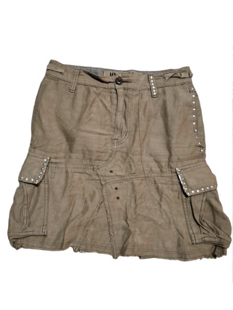 Hysteric Glamour RARE🔥Distressed Skirt Cargo Style Hysteric Glamour