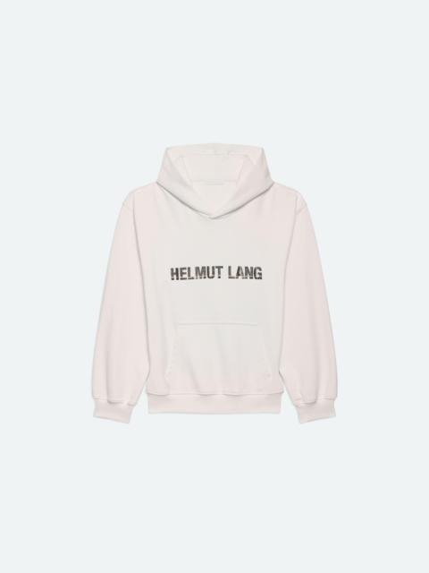 Helmut Lang PLAID LOGO HOODIE