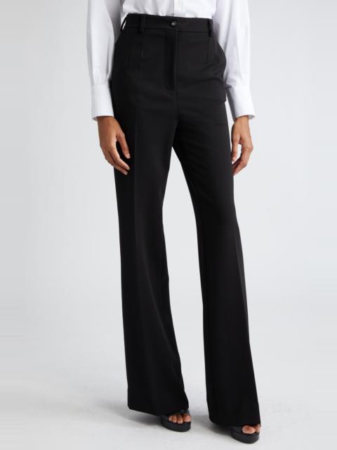 Dolce & Gabbana Knit Flare Leg Trousers