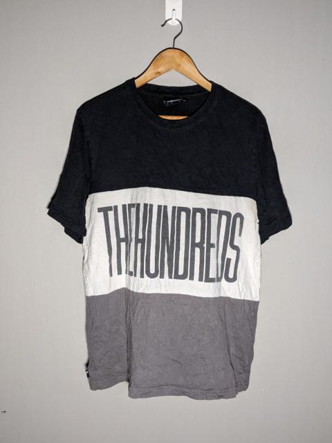 Other Designers The Hundreds Spellout Tri Color Stripes Mens T-Shirt