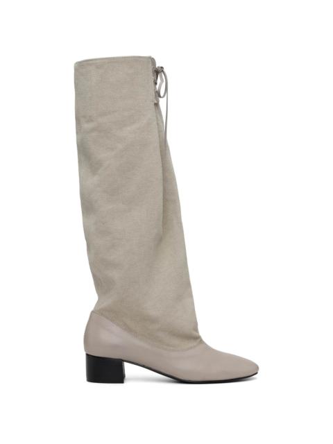 paloma wool Beige Victoria Canvas Tall Boots
