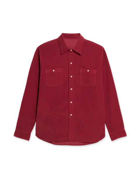 FORTELA Fortela Work Corduroy Shirt in Pink at Nordstrom
