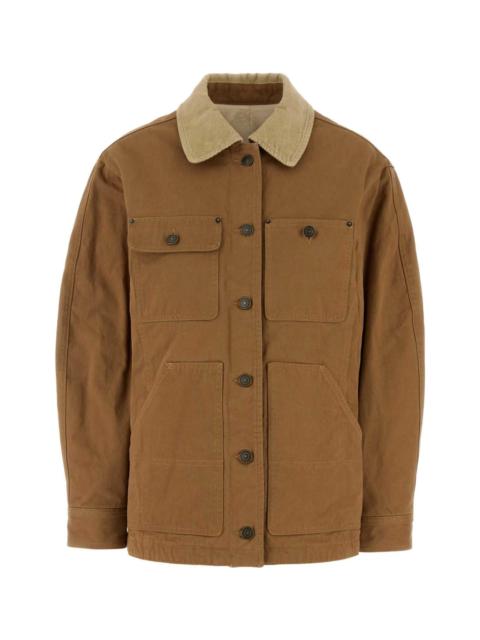 Isabel Marant Ninon' Cotton Cognac Jacket
