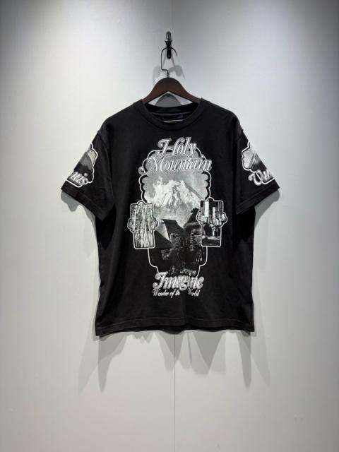 Louis Vuitton Louis Vuitton mountain print short-sleeved T-shirt