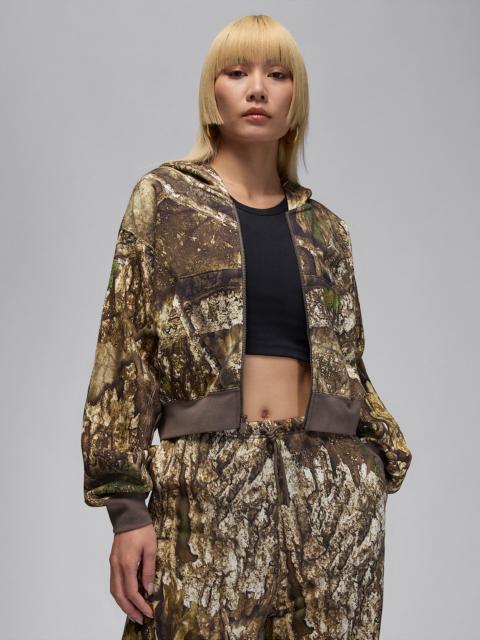 Jordan Jordan Brooklyn Fleece Women's Realtree Mod Crop Full-Zip Hoodie