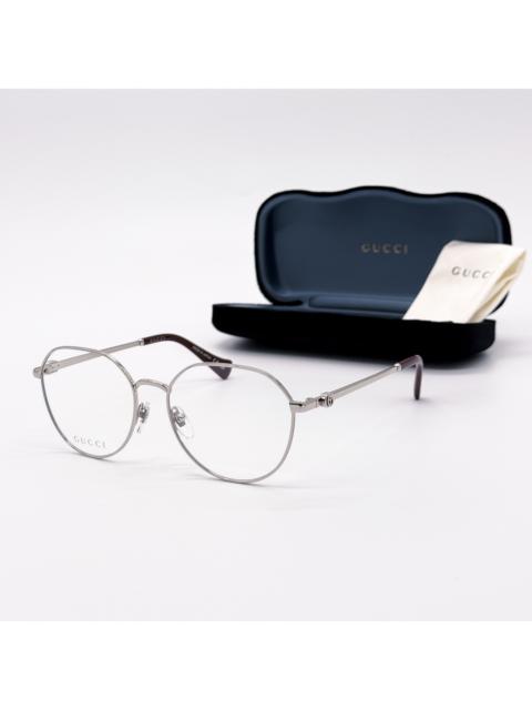 NEW GUCCI GG1145O 004 WOMEN SILVER EYEGLASSES GUCCI