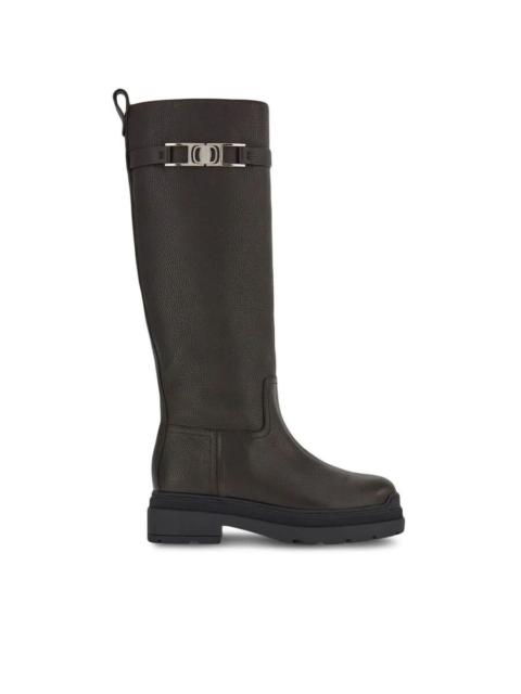 FERRAGAMO Ferragamo Vara-Chain Detail Boots