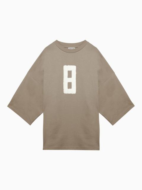 Fear Of God T-Shirt With Milan 8 Dune Embroidery Men