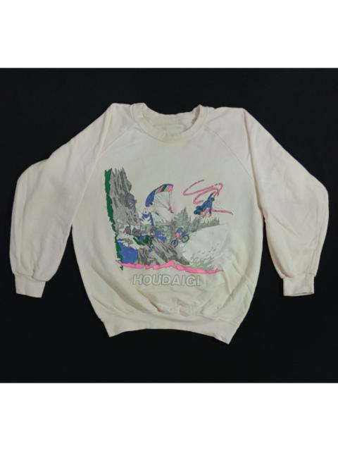 Other Designers Vintage - Vintage Houdaigi Sweatshirt Ski Place tourist X games