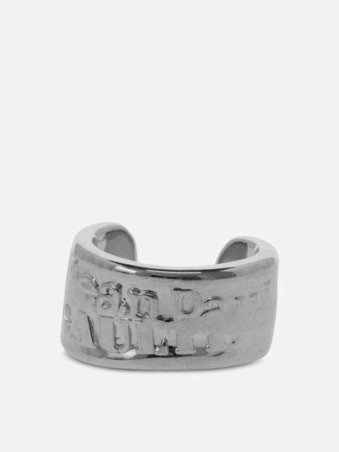 Jean Paul Gaultier Logo Bracelet Silver