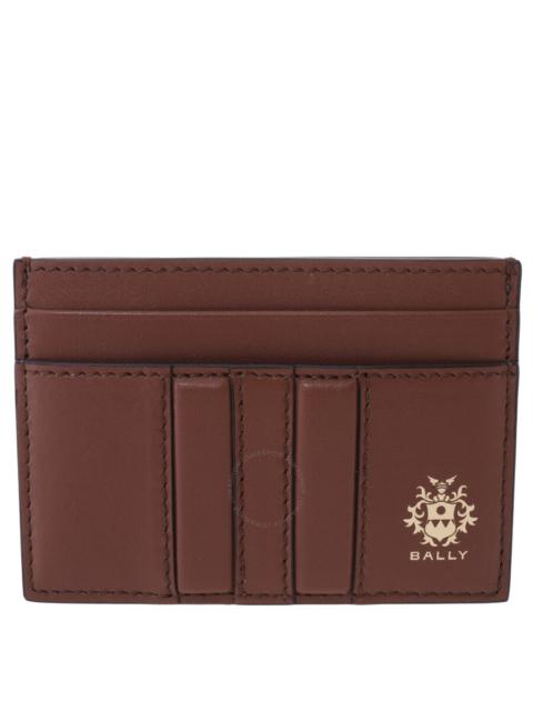 Other Designers Bally Embossed Logo Leather Card Case
