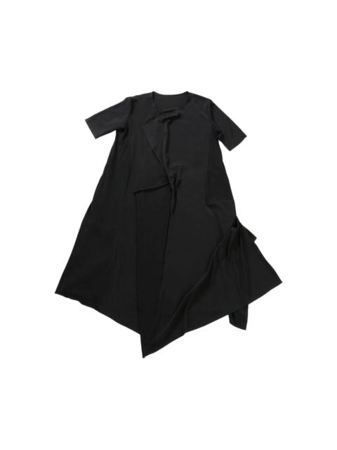 Yohji Yamamoto asymmetric midi dress