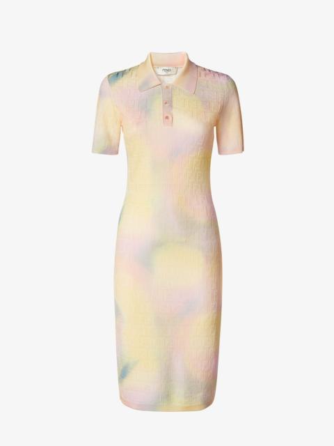 FENDI Fantastic Fendi Future Dress Multicolor FF viscose dress