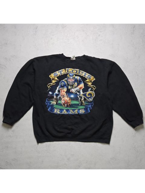 Other Designers VTG St. Louis Rams NFL Sweatshirt Sweater Crew Neck 90s Y2K
