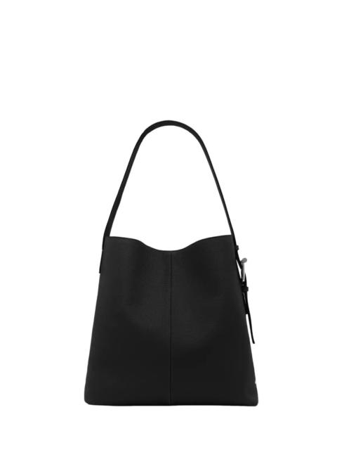 Alexander McQueen ALEXANDER MCQUEEN T-Bar Black Leather Shoulder Bag $2950