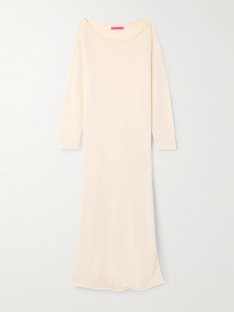 The Elder Statesman Nora Lite Cotton Maxi Dress