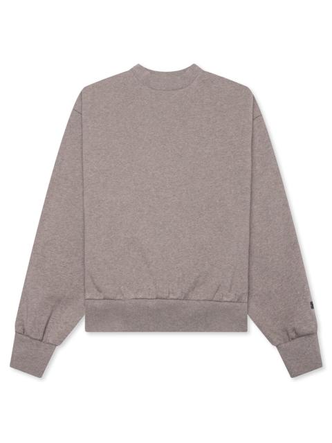 ESSENTIALS CLASSIC FLEECE CREWNECK - HOMESTEAD HEATHER