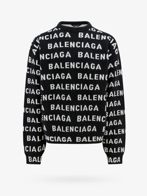 BALENCIAGA Balenciaga Man Sweater Man Black Knitwear