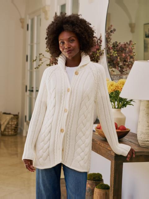 Frank & Eileen Cable Knit Cardigan