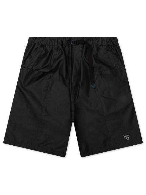 South2 West8 C/PE TWILL BELTED C.S.SHORT - BLACK