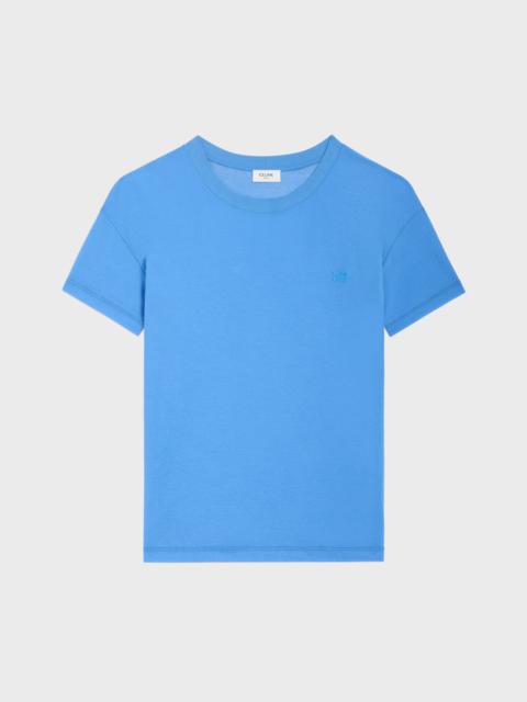 CELINE regular t-shirt IN FINE COTTON JERSEY