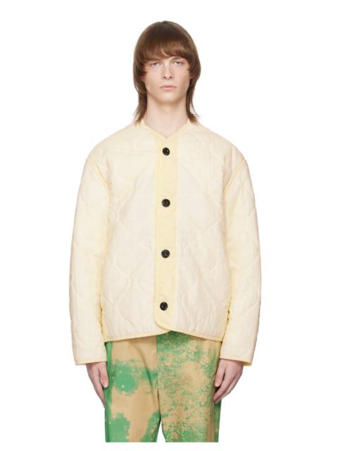 OAMC BNWT SS23 OAMC OFF-WHITE QUILTED JACKET XL