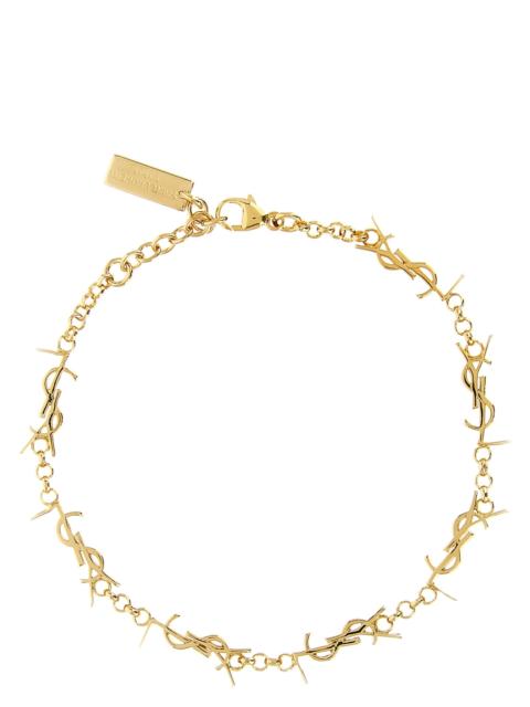 SAINT LAURENT Saint Laurent Women 'Cassandre' Multi-Charm Bracelet
