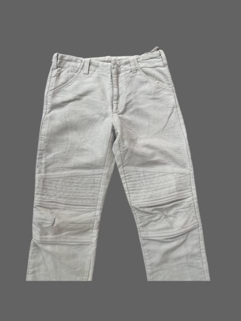 Helmut Lang Vintage Archive AW99 Moleskin Astro Biker Pants