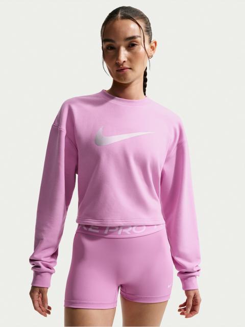 Nike Nike Pro Women's Dri-FIT Crew-Neck French Terry Top