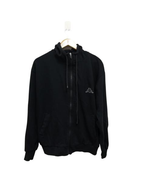 Other Designers Kappa Black Small Logo Hoodie