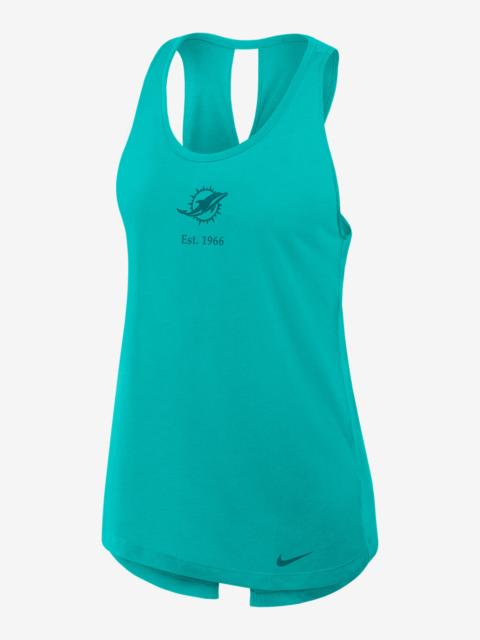 Nike Miami Dolphins Established Women's Nike Dri-FIT NFL Tank Top