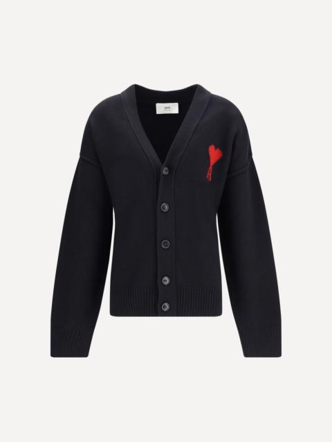 AMI Paris Ami De Coeur Cardigan