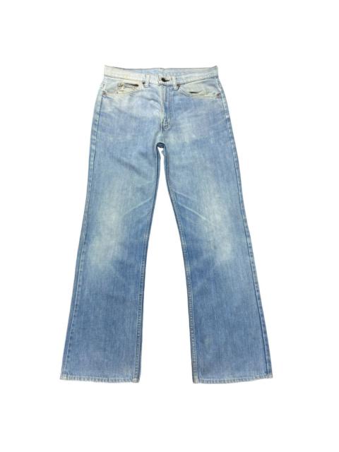 Levi's Vintage 80s Levis 517 Flare Jeans Distressed Hedi Slimane